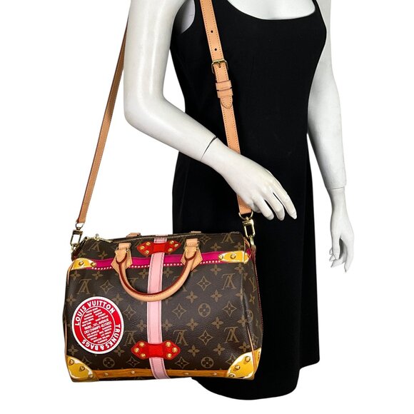 Louis Vuitton Monogram Summer Trunks Speedy 30 - Picture 2 of 11